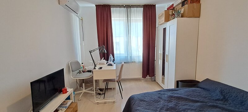 Chiajna - Rosu, str. Crinului, garsoniera decomandata, utilitati, STB